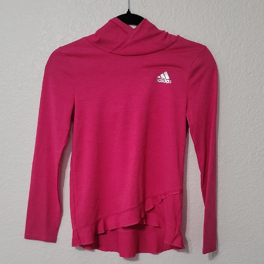 Adidas Fuchsia Long Sleeve Top